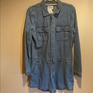 Forever21 denim romper